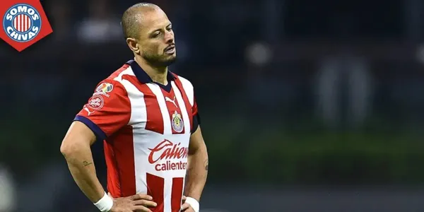 Javier Hernández en Chivas (Fuente: MEXSPORT)