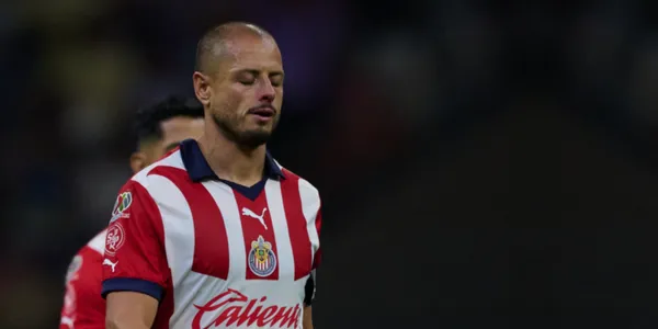 Javier Hernández en Chivas (Fuente: MEXSPORT)