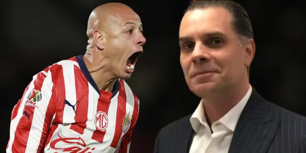 Javier Hernández y Christian Martinoli / Foto: MEXSPORT