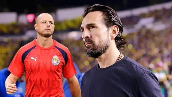 Javier Hernández y Gerardo Espinoza (Foto: MEXSPORT)