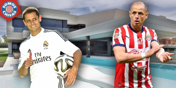 Javier Hernánez en el Real Madrid y Chivas (Fuente: MEXSPORT)