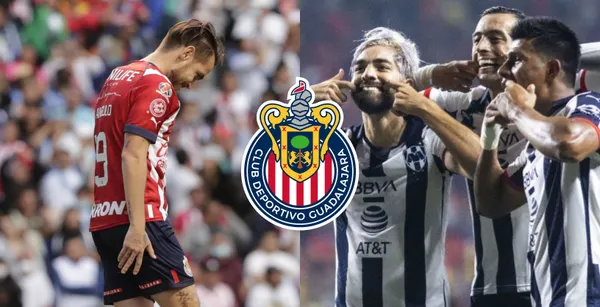 Jesús Angulo terminaría jugando en Rayados y su reemplazo en Chivas no sería Rodolfo Pizarro.