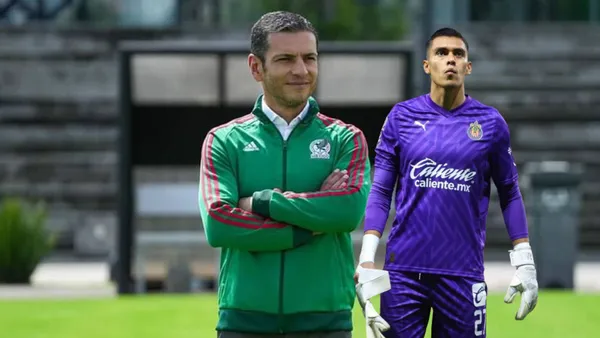 Jimmy Lozano con la Selección Mexicana y el Tala con la de Chivas