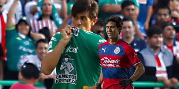 José Juan Macías reveló finalmente por qué se atrevió a besar el escudo de León en un duelo vs las Chivas