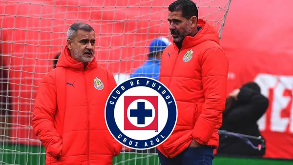 Juan Carlos Martínez Castrejo y Hierro y el escudo de Cruz Azul
