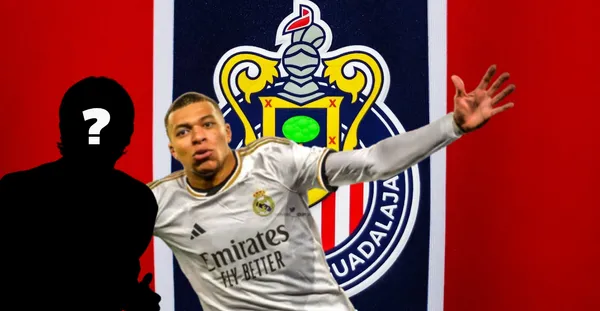 Jugador incógnito junto a Kylian Mbappé / FOTO X