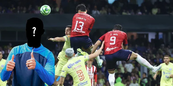 Jugador incógnito junto al Chivas vs América Clausura 2023 / FOTO Facebook