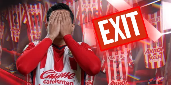 Jugador triste de Chivas / Foto: GROK