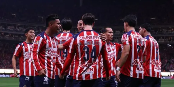 Jugadores celebrando. Foto: Chiva