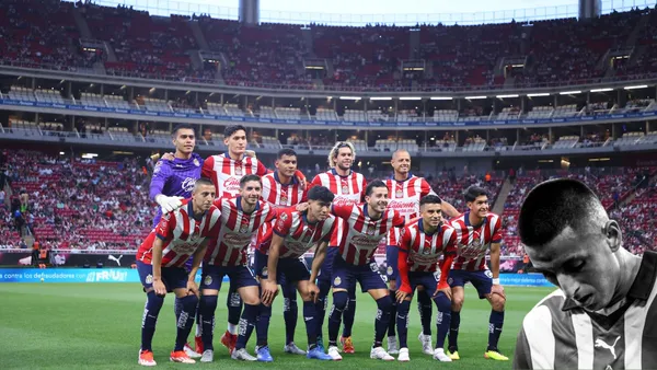 Jugadores de Chiva y el piojo lamentándose