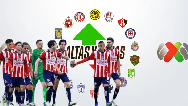 Jugadores de Chivas al término de un partido