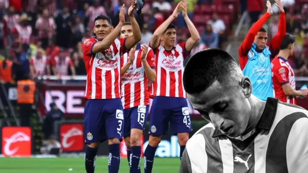 Jugadores de Chivas aplauden y el Piojo Alvarado triste