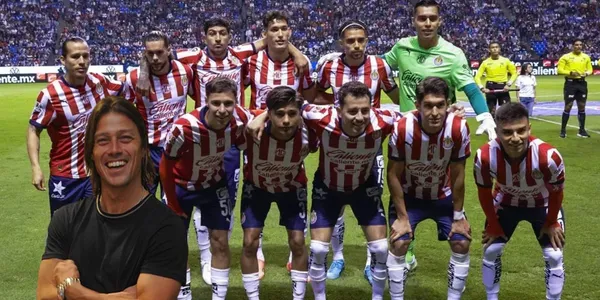 Jugadores de Chivas con Almeyda/FOTO: X Chivas