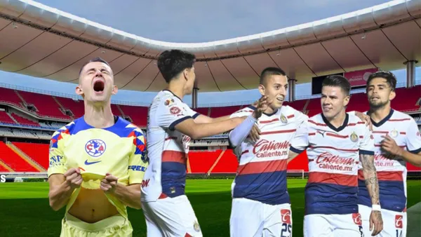 Jugadores de Chivas en el Akron y Fidalgo