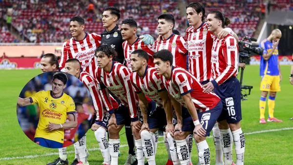 Jugadores de Chivas (Foto tomada de: MexSport)