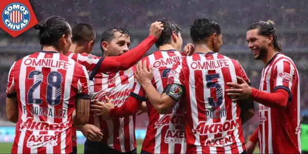 Jugadores de Chivas (Fuente: MEXSPORT)