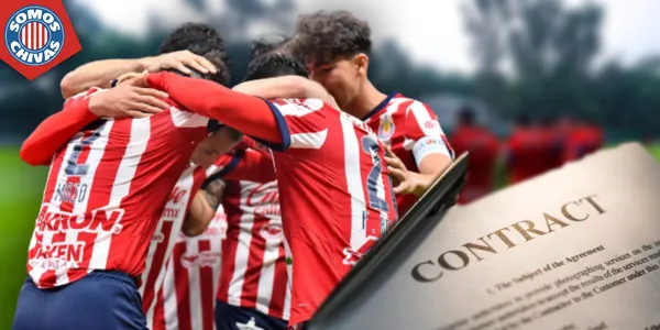 Jugadores de Chivas (Fuente: MEXSPORT)