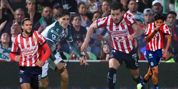 Jugadores de Chivas vs Santos/FOTO: Podium Deportivo