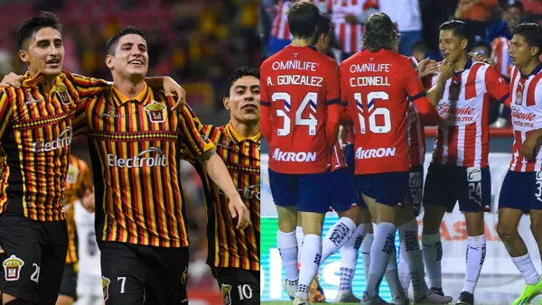 Jugadores de UDG y de Chivas