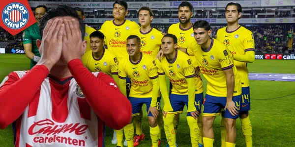 Jugadores del América (Fuente: MEXSPORT)