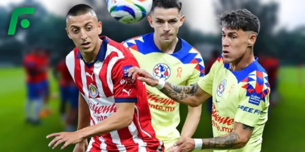 Jugadores durante el Clásico Nacional (Fuente: MEXSPORT)