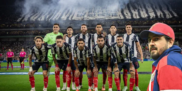Jugadores previo a partido. Foto: Rayados