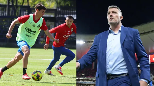 Junyent ha cumplido su promesa desde que llegó a Chivas aunque está lejos de convencer | Foto: X @chivas