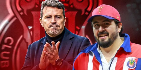 Junyent y Amaury con Chivas/FOTO: Claro Sports