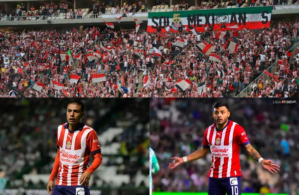 La afición se ha manifestado en contra del ‘Diez’ de las chivas