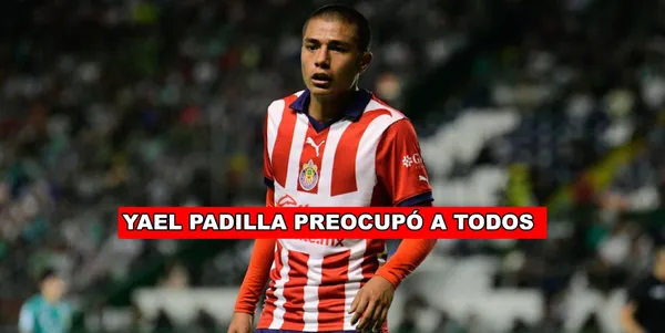 La imagen de Yael Padilla que alarmó a la afición de Chivas a nada de iniciar la Leagues Cup.