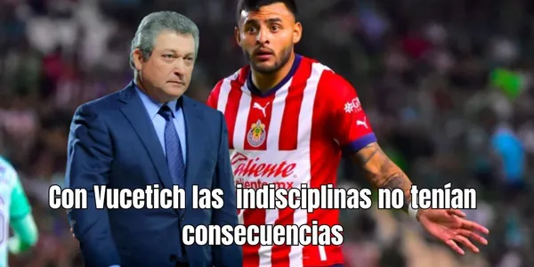 La indisciplina cometida en Toluca no fue la primera de Vega en Chivas, las que le toleró Vucetich como técnico del rebaño
