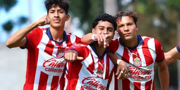 La magia de Zinedine Sidane con la Sub-18, encaminó a Chivas al triunfo.