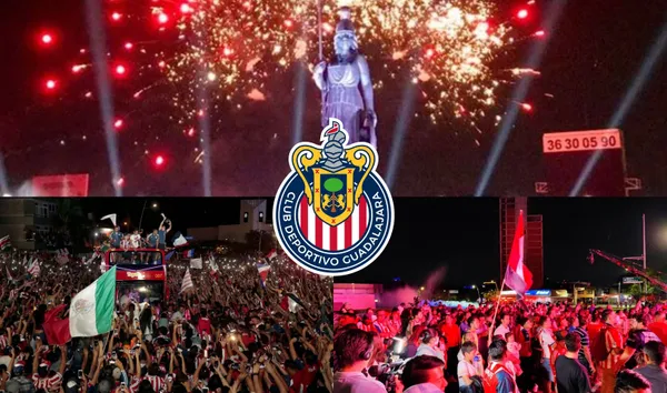 La perla tapatía se volvió a pintar de rojiblanco.