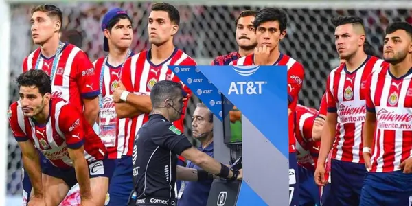 La prueba evidente de que Chivas ha jugado hasta en contra del arbitraje