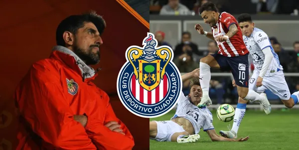 La reacción de Alexis Vega cuando Veljko Paunovic decidió sacarlo del Chivas vs Pachuca.