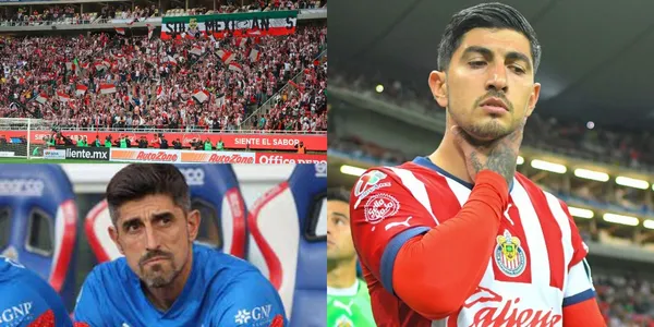 La reacción de Veljko Paunovic con el ‘Pocho’ luego de que saliera abucheado