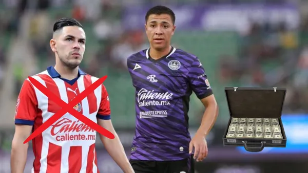 Lalo Torres tachado y Montaño con maletín con dinero