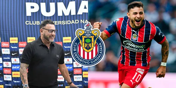 Lo que Pumas podría ofrecerle a Chivas para soltar a Alexis Vega tras la llegada de Antonio Mohamed.