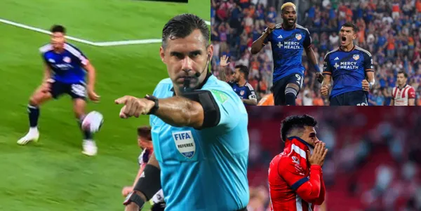 Los 75 mil por los que el polémico arbitraje del Chivas vs FC Cincinnati perjudicó al Rebaño.