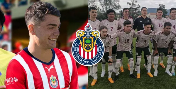 Luca Martínez Dupuy no sería el único jugador del Tri Sub 23 que estaría llegando a Chivas.