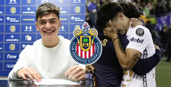 Luca Martínez Dupuy preferiría jugar en Chivas antes que ponerse la camiseta de los Pumas.