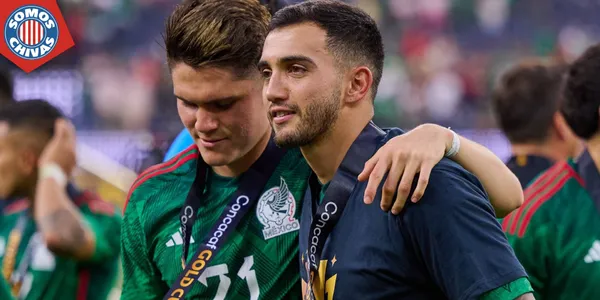 Luis Chávez en la selección mexicana (Fuente: MEXSPORT)