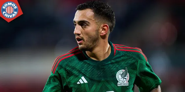 Luis Chávez en la selección Mexicana (Fuente: MEXSPORT)