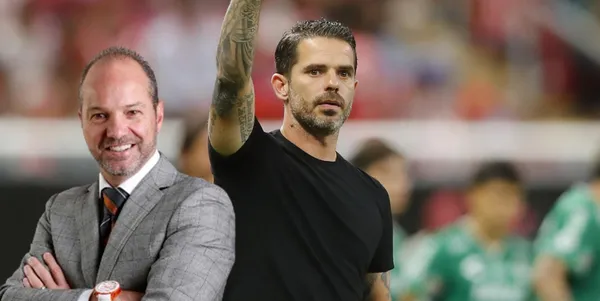 Luis García junto a Fernando Gago / FOTO UNANIMO DEPORTES