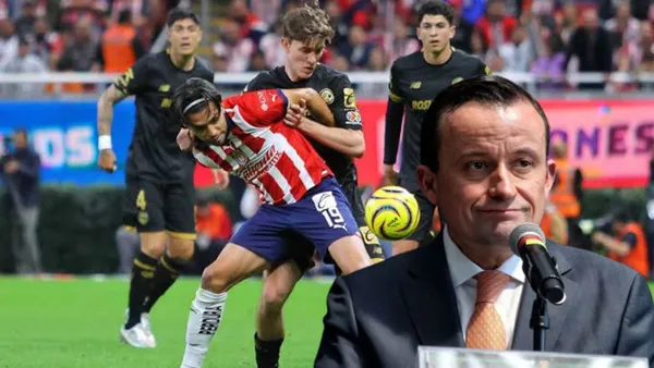 Marín en un duelo vs Toluca y Mikel Arriola