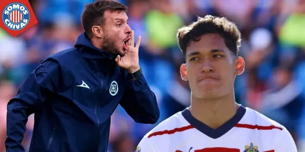 Martín Anselmi en Chivas (Fuente: MEXSPORT)