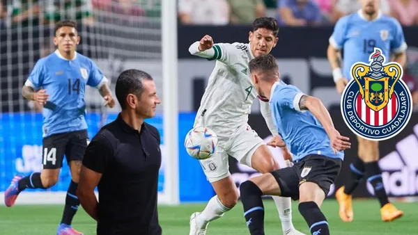 México vs Uruguay, Jaime Lozano y el escudo de Chivas