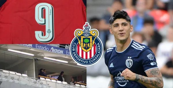 Mientras Alan Pulido sigue con el Sporting Kansas City, el nuevo 9 de Chivas ya estuvo presente en el Estadio Akron.