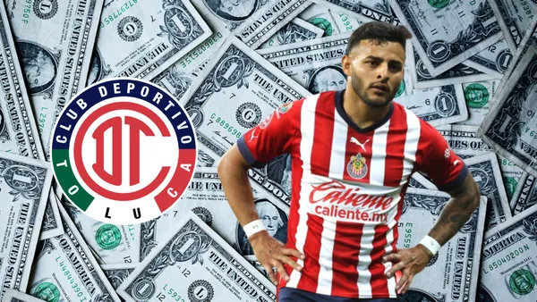 Mientras Alexis Vega ganaba 2 millones de dólares con las Chivas, lo que ganaría ahora con el Toluca
