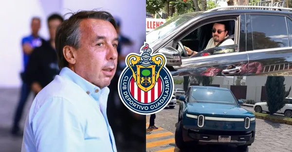 Mientras Emilio Azcárraga tiene una camioneta de un valor menor al millón de pesos, Amaury Vergara así llega a Verde Valle.